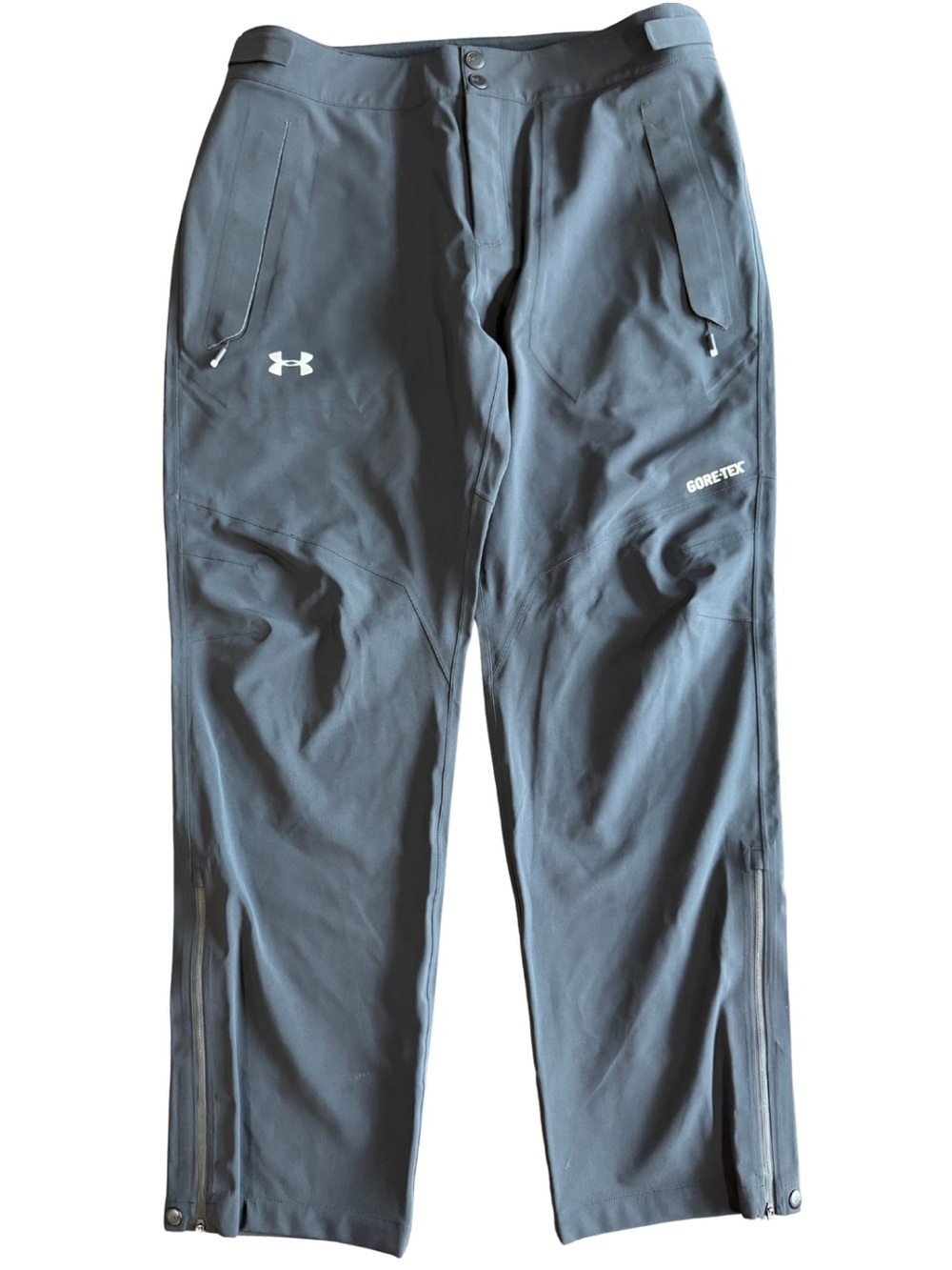 Under Armour GORE-TEX Paclite Rain Pants XL Black Waterproof Golf Hiking